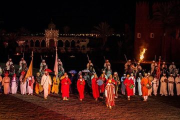 restaurant spectacle marrakech